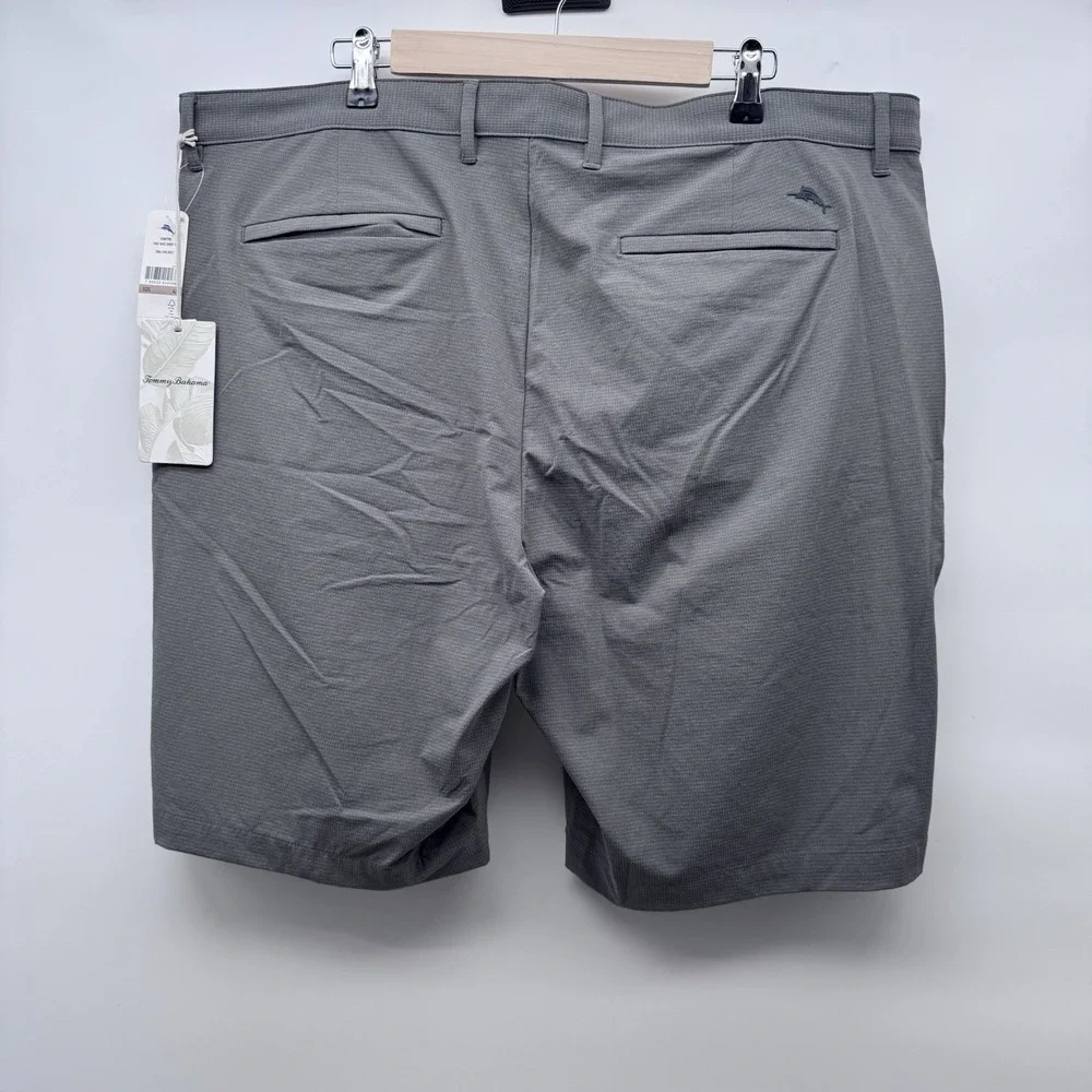 Tommy Bahama Mens Short 42 Fog Grey Island Zone Golf Stretch NWT